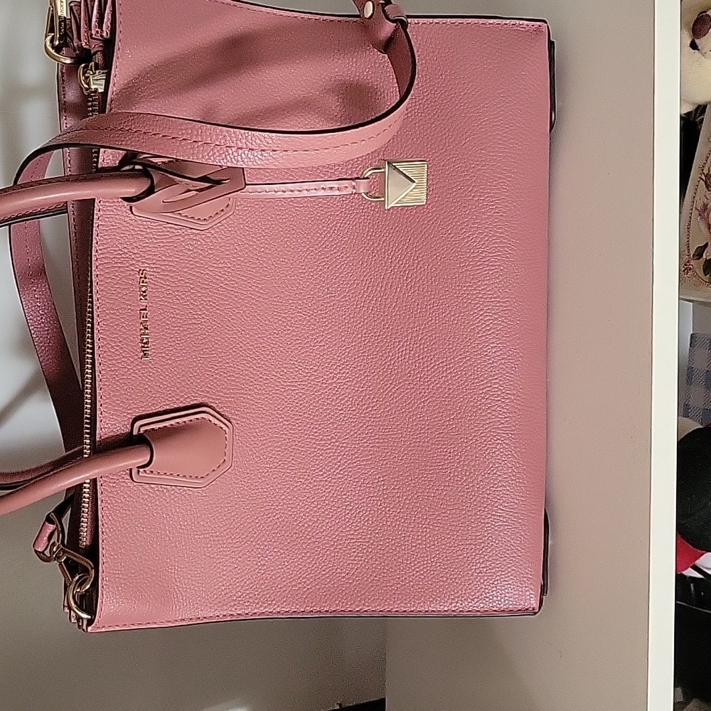 Michael Kors pink handbag